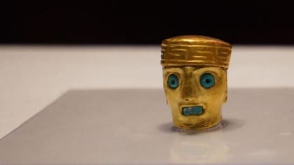 Una pieza encontrada en el municipio de Tiwanaku que confirma la riqueza de la civilización.