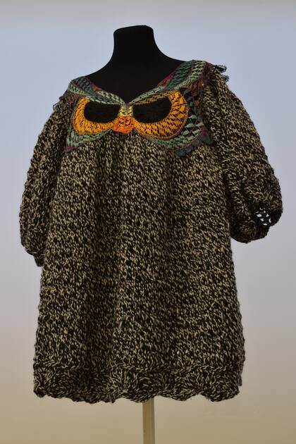 Una pieza súper elaborada de Juana de Arco, que está en proceso de donación al Museo Nacional de la Historia del Traje