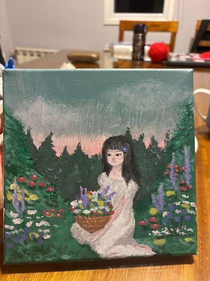 Una pintura de Valentina Horiuchi