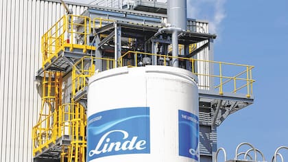 Una planta de Linde en Múnich-Pullach, Alemania. En sus orígenes, lo que ahora es Praxair fue una filial de la empresa germana.