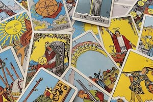 Estas son las 78 cartas del tarot