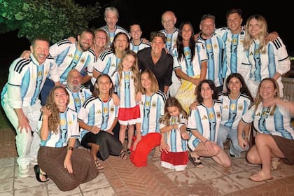 Una postal bien argentina de la Navidad que pasaron todos juntos en Luján