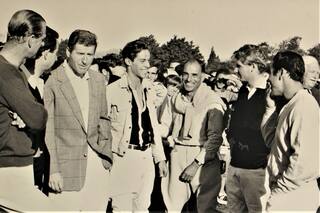 Jugando para la princesa bajo un diluvio, su increíble historia con Fangio y la apuesta que le ganó a De Vicenzo