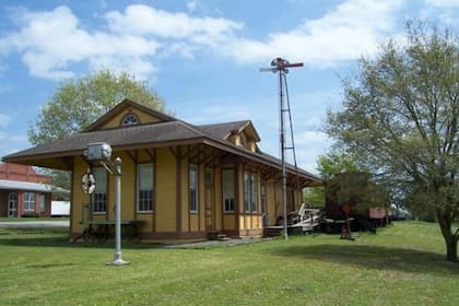 Una postal de Burton, uno de los 5 peores pueblos de Texas para comprar una propiedad