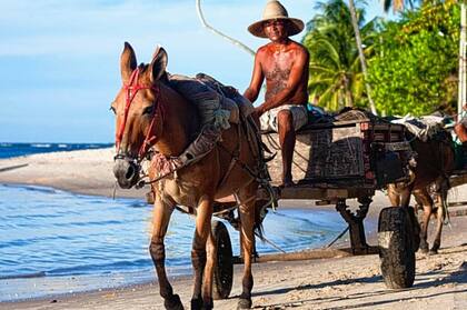 Una postal de la isla.
