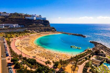 Una postal de las Islas Canarias.