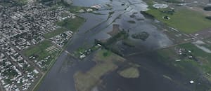 Las dramáticas imágenes de las inundaciones en la provincia de Buenos Aires
