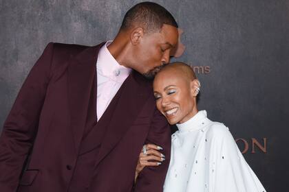 Una postal de noviembre de 2022 de Will Smith y Jada Pinkett Smith