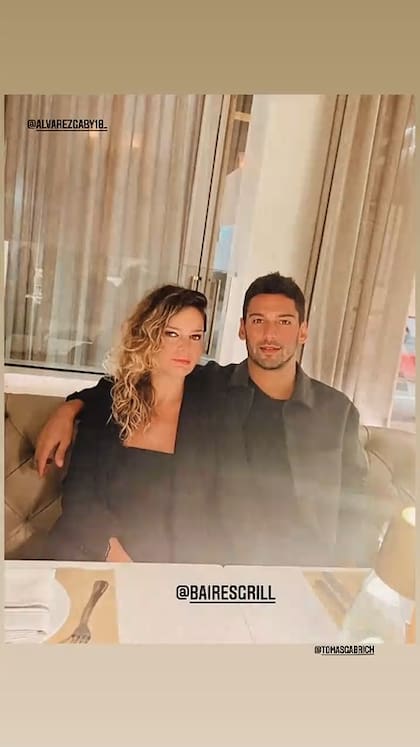 Una postal de Romina Ricci junto a Tomás Gabrich, su novio novio (Foto: Instagram @rominarichiok)