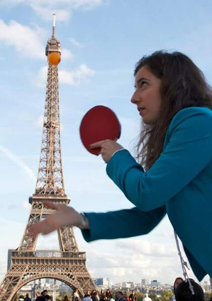 Una postal de una argentina en París