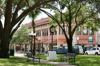 Una postal del centro de Sebring