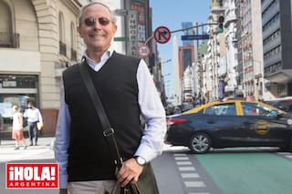 Pipo Pescador vino de visita a Buenos Aires por primera vez tras siete años en Alemania