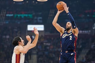 Una primera mitad de 81 puntos impulsa a Cleveland en la revancha ante Miami