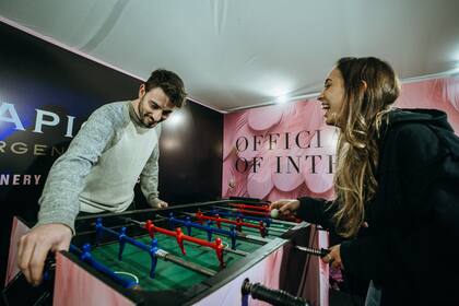 Una propuesta lúdica conquistó a los invitados.