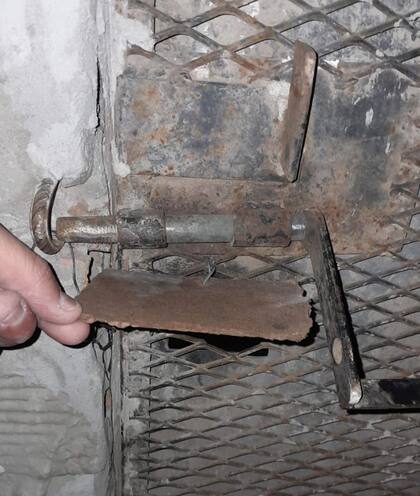 Una puerta que también era punto de venta