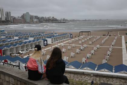 Una quincena con playas vacías por las lluvias