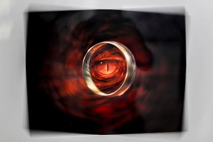 Una reconocida imagen de "El Señor de los anillos"