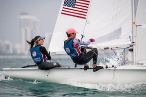 Una regata del Miami Yatch Club