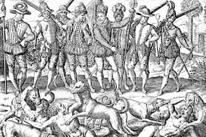 La historia de los aperreadores españoles que usaron jaurías para dominar a los incas en Perú