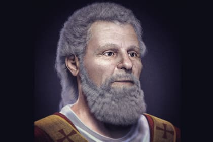 Una reproducción 3D de San Valentín, una figura sobre la que existen muchas leyendas aunque todas relacionadas al amor