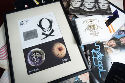 Una selección de los discos en los que tocaron o produjeron Toth y Guyot