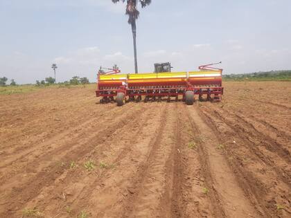 Una sembradora argentina en África