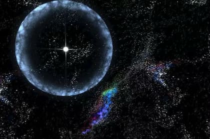 Una rápida explosión de radio (Archivo)