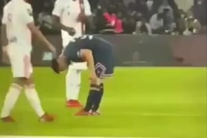 El video del momento exacto de la lesión de Messi en PSG