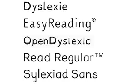 Una serie de tipografías para todo tipo de computadoras aspiran a ayudar a personas con dislexia a una lectura sin inconvenientes