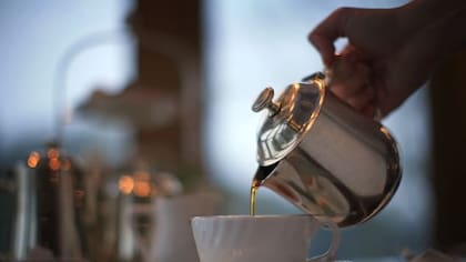 Una taza de té siempre calma.