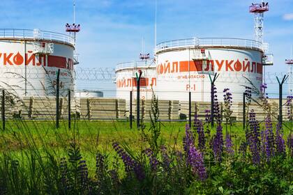 Una terminal petrolera rusa en la región de Kaliningrado