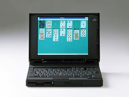 Una ThinkPad 700C de IBM, presentada en 1992