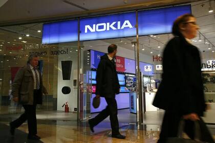 Una tienda de Nokia en Moscú en 2011. La empresa vendió posteriormente su negocio de telefonía celular a Microsoft