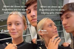 Es de EE.UU.  y le incomoda una actitud de su novio cada vez que llega a la Argentina
