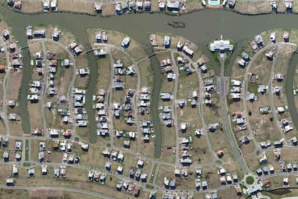 Una toma aérea hecha por ARBA