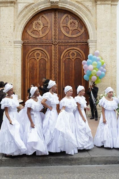 Una toma callejera en Cartagena, una de esas sorpresas espontáneas que nunca desaprovechaba