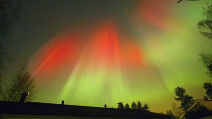 Una tormenta magnética provoca una aurora boreal en Islandia