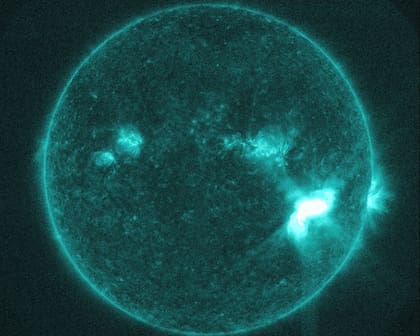 Una tormenta solar afecta a la Tierra
