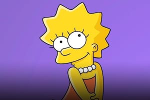 Una torta con el rostro de Lisa Simpson no salió como esperaba y el resultado se volvió viral (Foto:Espinof)