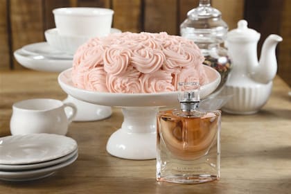 Una torta de Nucha basada en una fragancia de Lancome