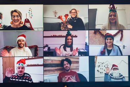 Una tradición de oficina encontró su versión digital en plena pandemia