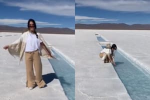 Una usuaria de TikTok mostró qué se siente tomar agua salada y fue viral