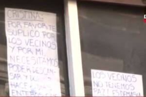 La súplica de una vecina de Cristina Kirchner a la vicepresidenta tras los incidentes en Recoleta
