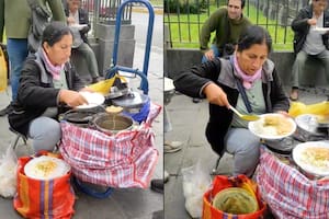 El práctico método de una vendedora para evitar lavar los platos que causó un debate