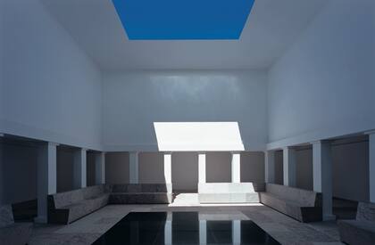 Una ventana al cielo en el Museo James Turrell, en Molinos