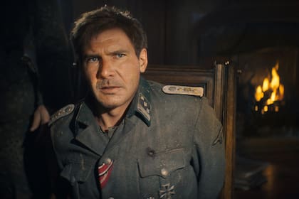 Una versión digital joven de Harrison Ford en la última película de Indiana Jones