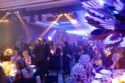 Una vez más, Martín Roig estuvo a cargo de la ambientación de la fiesta