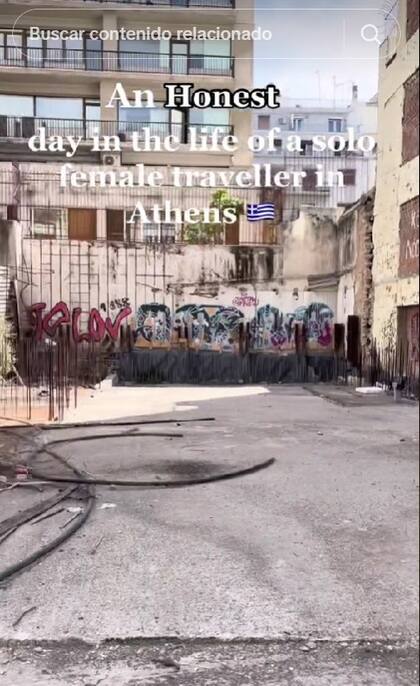 Una viajera reveló las razones por las que no le gustó Atenas