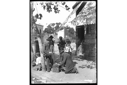 Una viñeta porteña de Harry Grant Olds, tomada en 1901 en Barracas