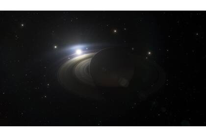 Una visión majestuosa de Saturno